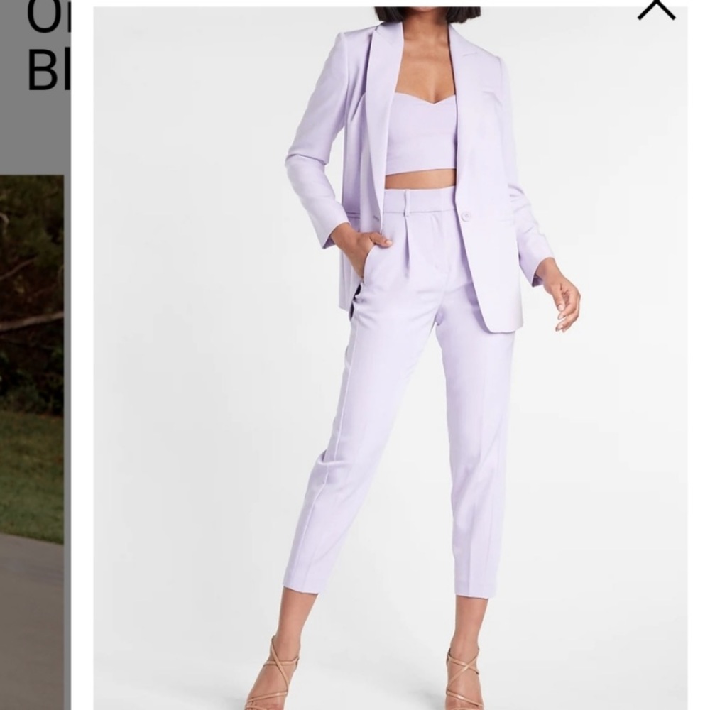 Light purple blazer